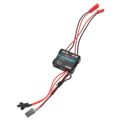Zambuph 40A Speed Controller Electronic ESC Brushless For RC Vehicle Remote Control Accessories Smoothness For Best Reliability And Maximum RPM.Support 2-3s Lipo Or 5-9s NiMH.