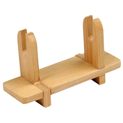 Genérico Soporte Pared Modular​​ Soporte de exhibición para abanicos Plegables, Elegante Soporte para abanicos para el hogar, decoración, 1 Pieza (Khaki, 11.3x4x6cm)