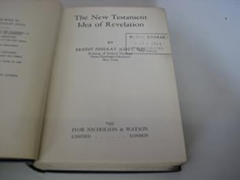 The New Testament Idea of Revelation