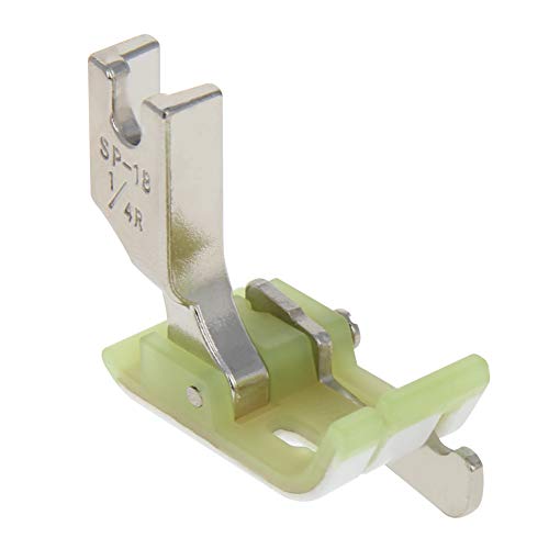 Othmro 2 Piezas Pie Prensatela 1/4" para Máquina de Coser miniatura 4