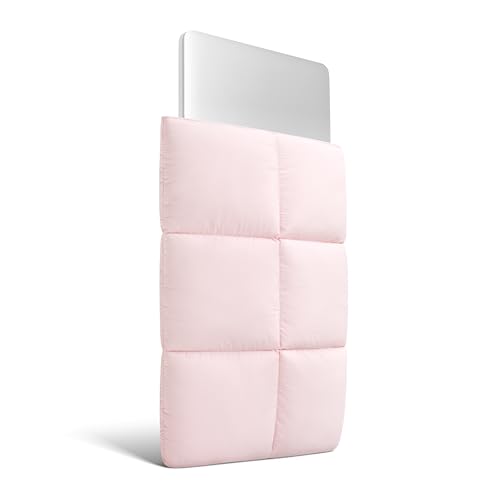 Funda para laptop acolchada de 13 a 14 pulgadas, rosa claro miniatura 2