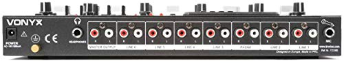 Vonyx STM2290 8 Kanaals DJ Mixer met Bluetooth, MP3 & geluidseffecten - Image 4