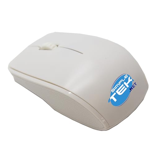Teclado y ratón inalámbricos blancos QWERTZ para evitar cables sueltos 3