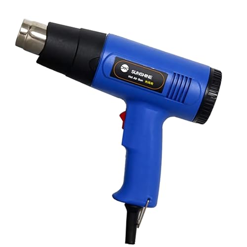 Pistola de aire caliente SUNSHINE RS-1600 1600W para reparación de teléfonos móviles herramienta de alto rendimiento para soldadura y desoldadura de precisión