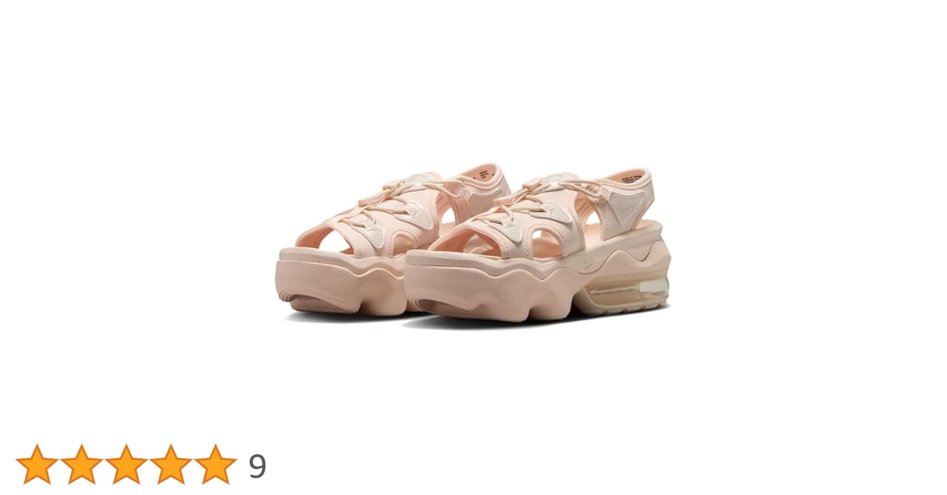 【美品】NIKE エアマックスココ　スポーツサンダル　グァバアイス24センチ 美品】NIKE エアマックスココ スポーツサンダル グァバアイス24