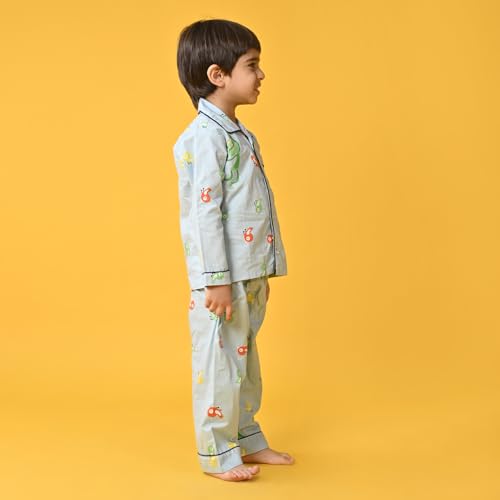 Image of Jam & Sugar Boys Cotton Printed Night Suit Set