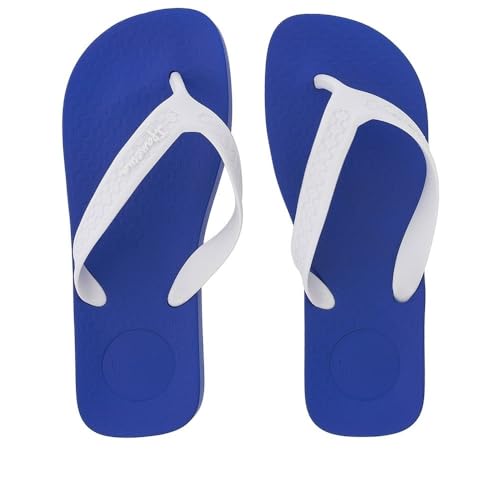 CHINELO SANDALIA IPANEMA SURF ANATOMICO (AZUL COM TIRA BRANCA, BR, Adulto, Faixa Numérico, 41, 42)