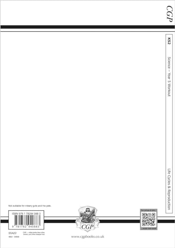 KS2 Science Year 5 Workout: Life Cycles & Reproduction (CGP Year 5 Science)