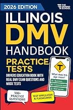 Inside the Pages of Kindle Edition Illinois DMV Handbook: Practice Drivers Test Guide and Drivers Education Book with Real DMV Exam Questions and Mock Tests Detailed Review Curated Content Must Read