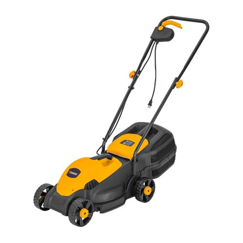 10 Best Electric Lawn Mower Reviews: Top Cordless Models for Easy Lawn Care Hoteche 10-Amp Corded Electric Lawn Mower - 12.6 Inch Cutting Width, 30L Grass Bag, 3 Height Adjustments (1