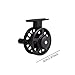 Yiju Left Hand Freshwater Saltwater Portable Comfortable Lightweight Winter Supplies Raft Powerful Bridge River Ice Fishing Reel, Wire Cup 50mm