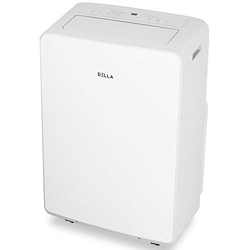 DELLA 14000 BTU Portable Air Conditioner Cool Fan 111 Pint Per 24Hr Dehumidifier