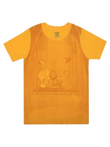 Image of Dollar Champion Cotton Regular Fit T-Shirts for Boys -Actual Color May Vary