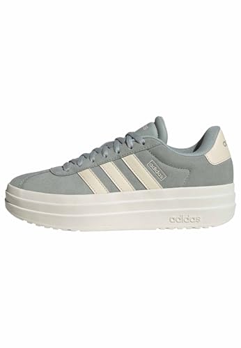 adidas Damen VL Court Bold Shoes, Grey Two/Off White/Core White, 38 2/3 EU