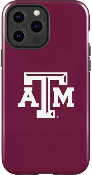 Skinit Impact Phone Case Compatible with iPhone 13 Pro Max - Officially Licensed Texas A&M University Outline Design