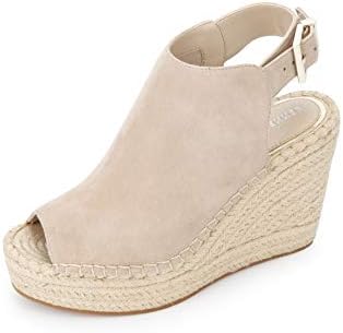 Kenneth Cole New York Women's Olivia Wedge Sandal, Almond, 6 M US