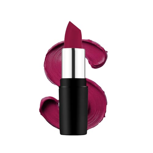 Image of Swiss Beauty Pure Matte Creamy Lipstick | Non-drying, Highly pigmented Lipstick | Shade- Raspberry, 3.8gm|