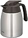 Produktbild THERMOS THV 1,00l, steel, Thermoskanne 1l aus Edelstahl, 12 h heiß / 24 h kalt, absolut dicht, große Öffnung, Kaffeekanne, Teekanne, spülmaschinenfest, zerlegbarer Deckel, absolut dicht für unterwegs