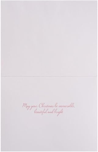 Miniatura 4 de NIQUEA.D, Tarjetas de Navidad en caja de 10 unidades de flor de pascua estilizada