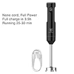 Cordless Hand Blender with Chopper for Smoothies, Baby Food & Soups - Image 4