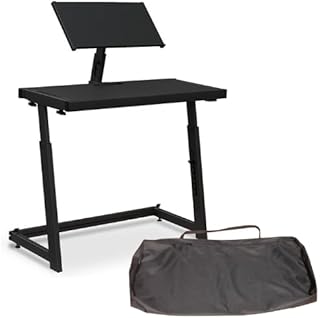 DJ Deck Stand Controller/Mixer/Laptop Workstation with Carry Bag