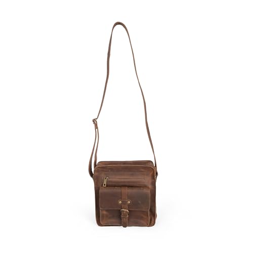 Image of Genuine Leather Sling Bag for Men, Stylish and Spacious Side Bag for Men, Crossbody Bag for Men Daily Use