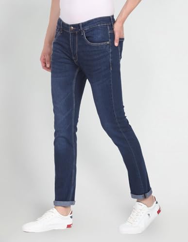 Image of U.S. Polo ASSN. Casual Mens Jeans - Skinny Fit Jeans for Men for Office & Regular Wear