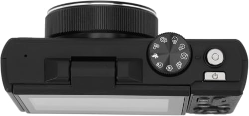 Çeşithane 75MP HD Retro Dijital Kamera – 18X Dijital Zoom, 3” Ekran, Autofocus, Gülümseme Algılama, Hafif & Taşınabilir Seyahat Fotoğraf Makinesi (Black) - Görsel 7