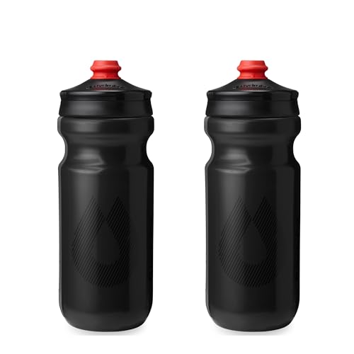 HydraPak | Polar Bottle - Breakaway Surge Lightweight Bike Water Bottle 2-Pack - High Flow, Cycling...