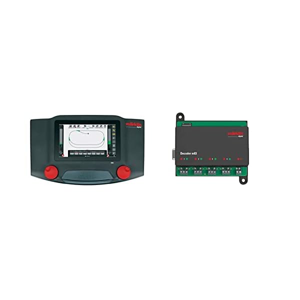 Märklin 60226 - Central Station CS 3 Digital-Multiprotokoll-Steuergerät (mfx, mfx+, DCC, Motorola) & 60832 - Decoder m83