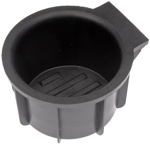 Dorman 41015 Front Cup Holder Insert Compatible with Select Ford/Lincoln Models, Black