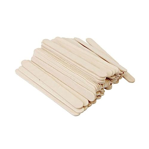 Gatuida 200 piezas Unidades Palos de Madera Naturales para DIY Manualidades Palitos de Helado Suaves y Seguros para Artesanía y Educación