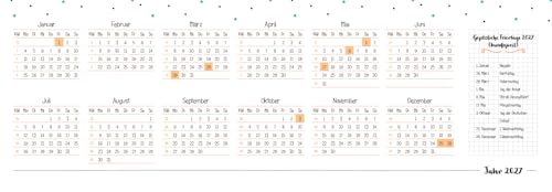 Der Kita-Tischkalender 2027/28: Der Wochenplaner für Kindergarten & Krippe mit den besten Kindersprüchen (Klett Kita Arbeitshilfen) – vue 3