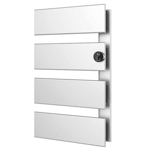 K&KALONZO Electric Towel Warmer, 18.35' W x 31' H Wall-Mounted Towel Heater with Built-in Timer,...