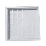 Moules en pierre de béton - remplir la pierre de marche avec un mélange de béton, une surface lisse et, même une personne inexpérimentée peut créer des chemins attrayants autour du jardin.