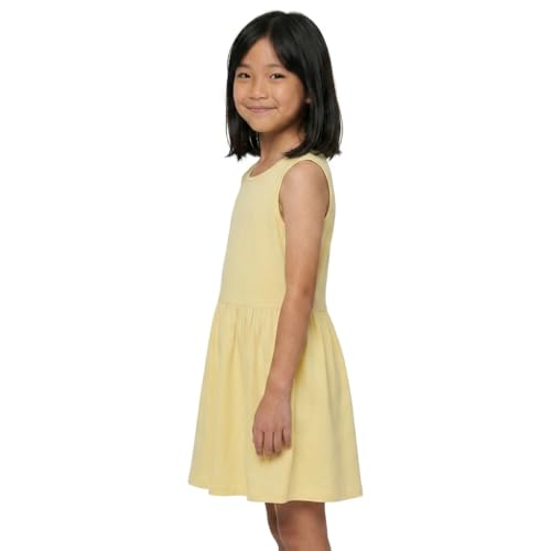 Image of Pink Angel 3-Pack Girls' Dresses, Kids Casual Fit and Flare Sleeveless Summer Dress & School Outfit, 100% Cotton