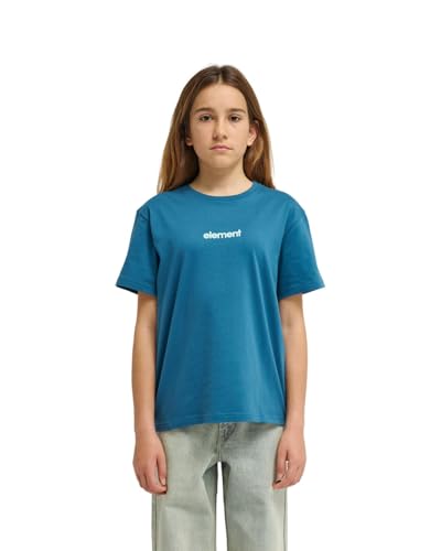 T-Shirt Element Bleu pour Garçon de 8 à 16 Ans - Modèle LOWCASE BP SS Y Manche Courtes