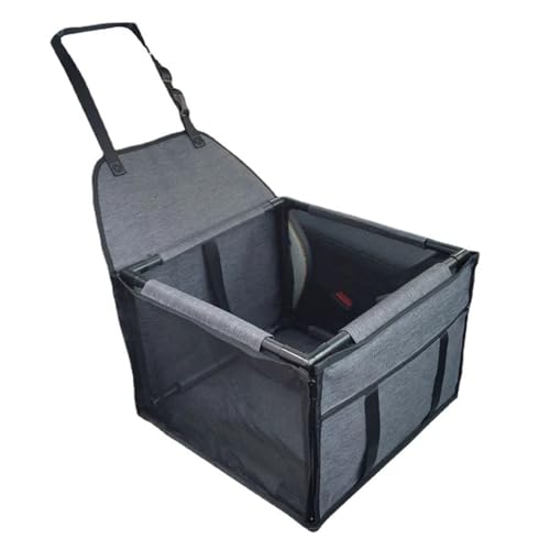 ITKXRVJZM Pet Bag Creative Solid Color Simple Pet Sfety Seat Dog Car Pad Anti Dirt Pet Car Interior Dog Bed Pet Mesh Bag Hanging Bag Portable(Red)