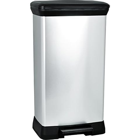 Poubelle CURVER Decobin 50L Cover