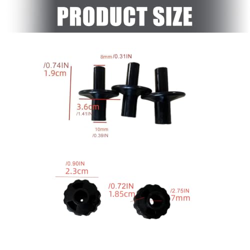 Accesorio de Montaje Negro para Soportes de Batería miniatura 3