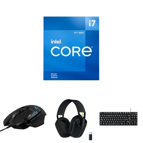 Image of Intel Core i7 12700F 12 Gen Desktop PC Processor 12 Core CPU with 25MB Cache and up to 4.9 GHz Clock