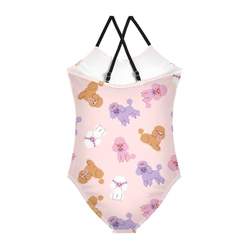 Image of CaTaKu Girls Swimsuits One Piece Bathing Suits Toddler Summer Beach Swimsuits Girls Swimwear 2-8 Years