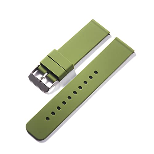 Correa de silicona 20mm EDVTK35 pulsera de repuesto resistente al agua para reloj deportivo