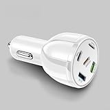 Design compact et sûr : le boîtier en PC et les circuits thermiques rendent ce chargeur compact pour les porte-gobelets et les prises tandis que la protection intelligente réduit les risques de surchauffe et de surintensité.