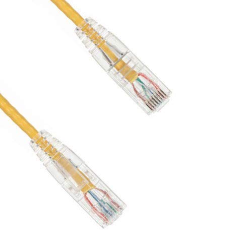 Cable patch CAT6 UTP 3 pies RJ45 amarillo miniatura 1