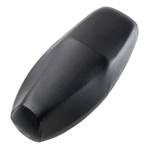 NC Housse de Siège de Moto,Regerly Housse de Selle Imperméable en Cuir Universelle pour Motos Electriques Protection Solaire Housse De Siège Étanche à La Poussière Noir (L)