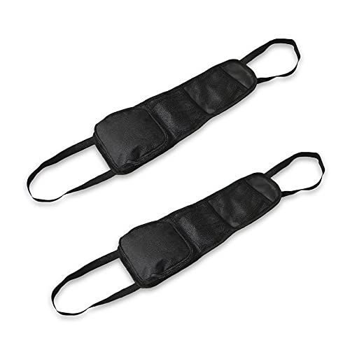 2 Stück Autositz-Seitenorganisator, Faltbare Auto Aufbewahrungstasche Netztaschen, Wasserdicht Autositz Organizer, mit Mehreren Taschen Multifunktionale Autositz Aufhängetasche für LKW, Van, SUV Cover