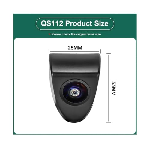 Caméra de recul haute définition AHD 1080P optique premium 175° - 2