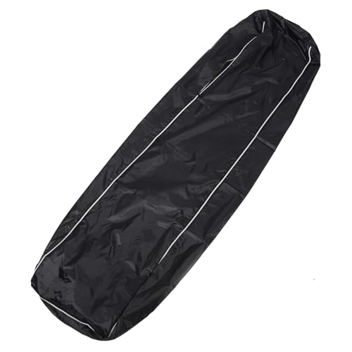 Paquet mortuaire anti-usure en PVC noir haute résistance Ciieeo