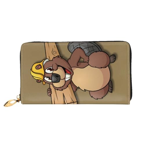 Portefeuille en cuir pour femme finitions haut de gamme Beaver Working